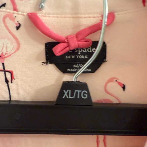 Kate Spade Pink Flamingo Print Pajama Set - Picture 5 of 9